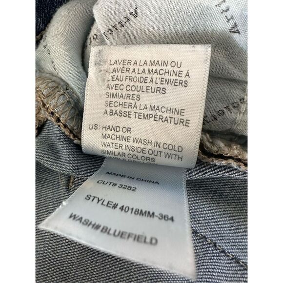 Articles of Society Women’s Blue‎ High Rise Straight Leg Jeans Size 28 - Picture 8 of 8